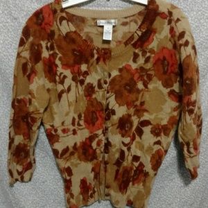 Susan Bristol lamb's wool XL cardigan